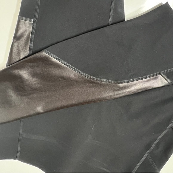 SPANX Every Wear Active Gloss Pocket Leggings Black size Large - Picture 3 of 12
